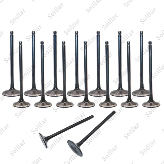 Intake Exhaust Valves Fits Ford Mazda Mercury 2.0L 2.3L 2.5L DOHC 16V