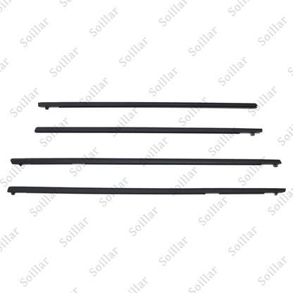 4pcs For 08-09 Pontiac G8 GT Lower Door Window Reveal Molding Weatherstrip Set