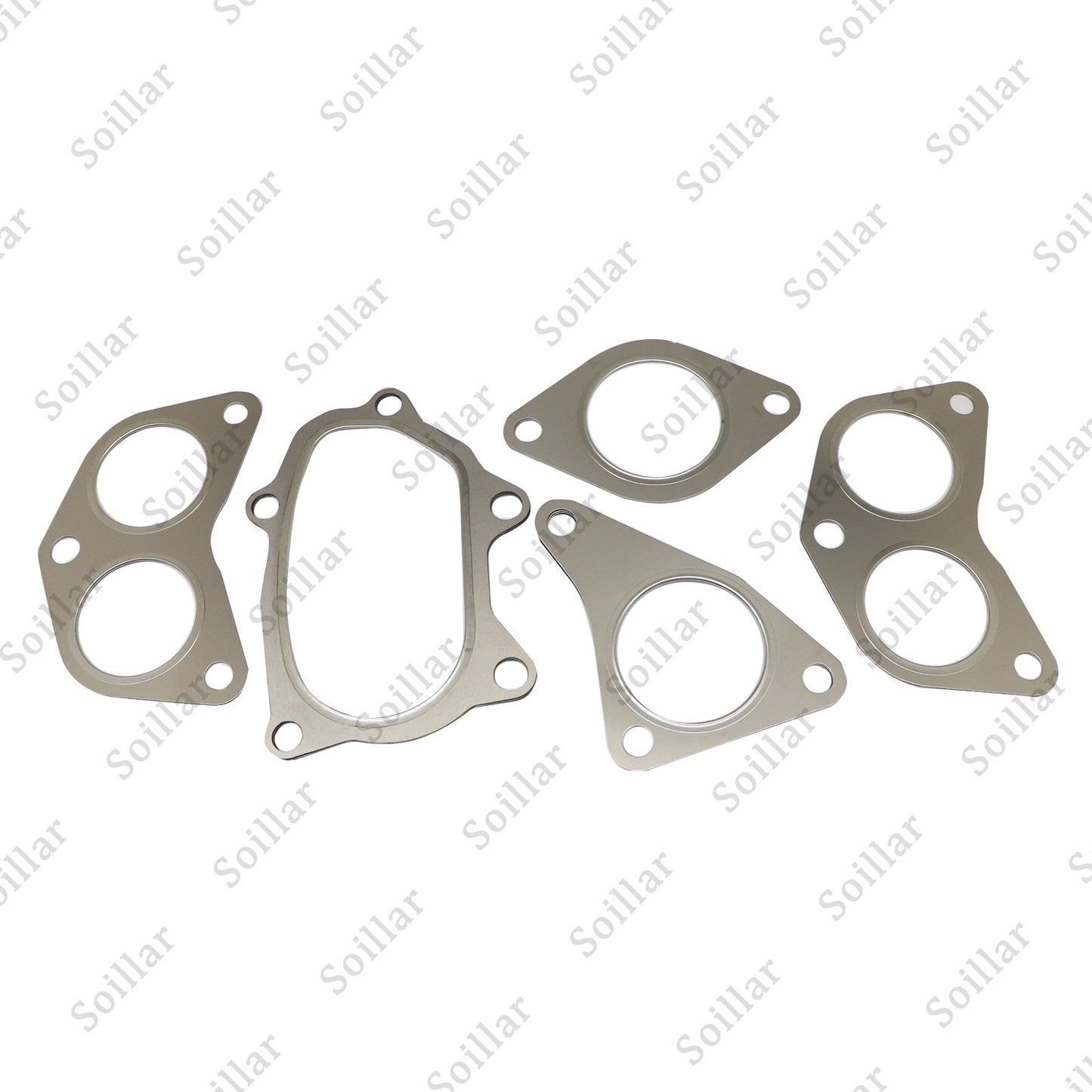 For Subaru Impreza WRX STi GT TURBO Up Down Pipe Exhaust Manifold Gasket SET