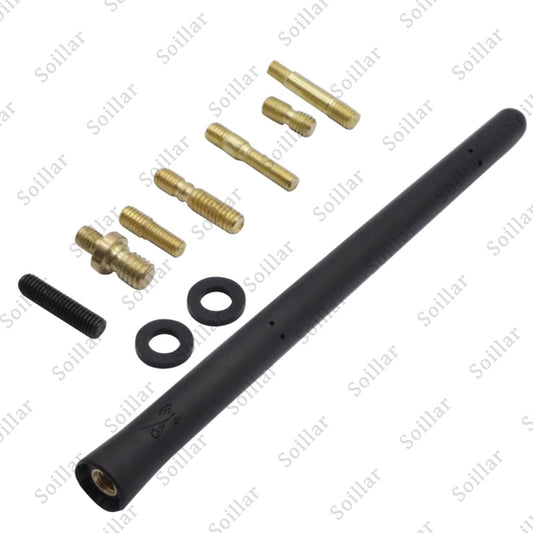 7" Short Car Auto Antenna AM/FM Radio Aerial Black For Acura MDX SH-AWD 2015