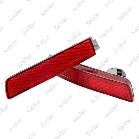 Bumper Reflector Set For Nissan Sentra 2013-2018 Rear Left & Right 2Pcs
