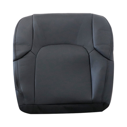 For 2005-2021 Nissan Frontier SL LE Pro-4x S SV Driver & Passenger Bottom Leather Seat Cover Black