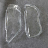Pair Headlight Headlamp Lens Cover Clear Fit BMW 7 Series E65 E66 2002-2005 NEW
