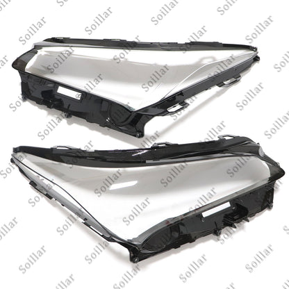 For Lexus NX200 NX300h NX 200t 2014-2020 Headlight Headlamp Lens Left+Right Side
