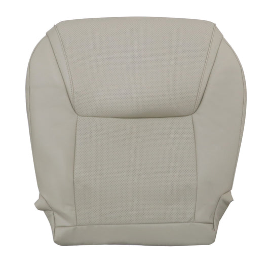 For 2008-2015 Lexus LX570 Front Driver & Passenger Bottom Perforated Leather Seat Cover Tan