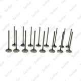 16PCS Intake Exhaust Valves Fit For 2011-2019 Buick Cadillac Chevrolet 1.4L DOHC