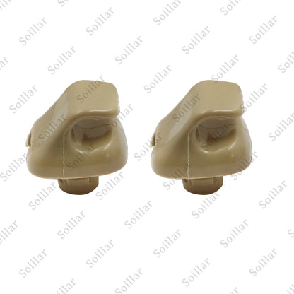 2X For Honda Civic Accord CR-V Sun Visor Bracket Hook Clips Hanger 88217S04003ZA