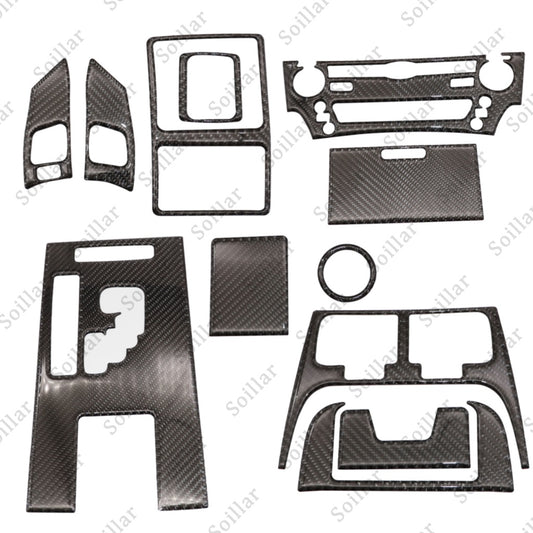 12 Carbon Fiber Interior Full Cover Trim Fit For LEXUS IS250 IS350 2007 08-12