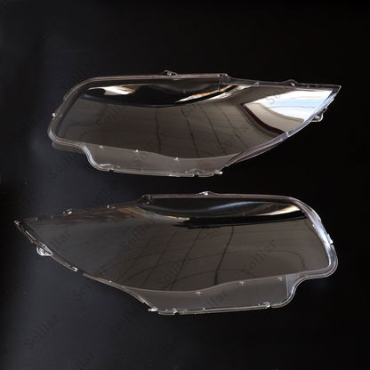 For BMW E81 E82 E87 E88 1-SERIES & 1M 2003-11 Pair Headlight Cover Headlamp Lens