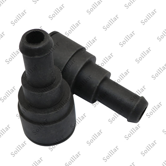 2pcs Heater Core Coolant Hose Connector for Cadillac Chevrolet Tahoe GMC Buick
