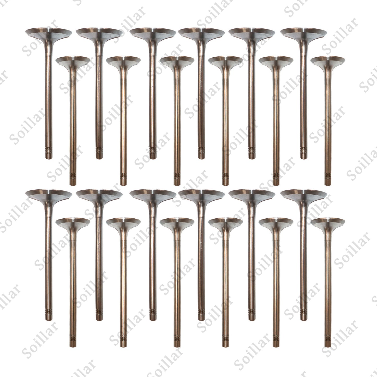 Engine Exhaust Intake Valves Fit For Mercedes Benz C350 E350 R350 S350 3.5L