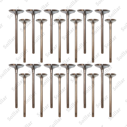 Engine Exhaust Intake Valves Fit For Mercedes Benz C350 E350 R350 S350 3.5L