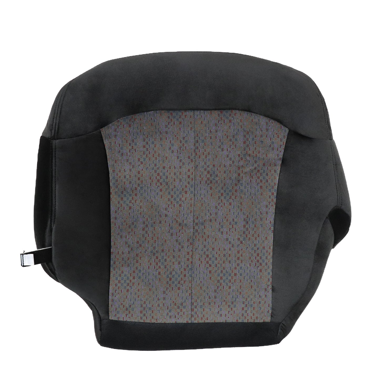 For 1999-2002 Chevy Silverado Driver & Passenger Bottom Cloth Seat Cover Dark Gray