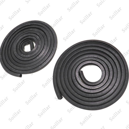 2X Rubber Door Weatherstrip Seals Set Fits Chevy GMC Suburban C/K 1500 2500 3500