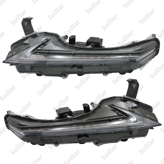 2X For 2015-2021 Lexus F-Sport NX200t NX300h LED DRL Turn Signal Fog Light Pair