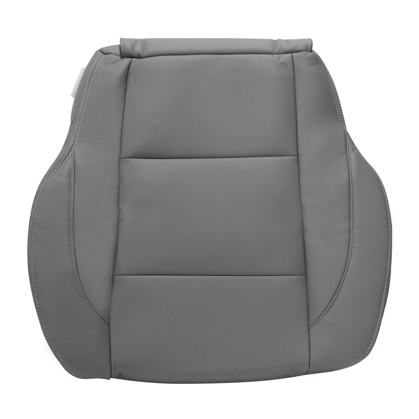 Driver Bottom Leather Seat Cover Gray For Nissan Titan 2005-2015 Replacement