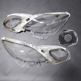 Pair Headlight Lens Cover Shell Clear Glass Fit For Lexus GS300 350 450h 2004-11