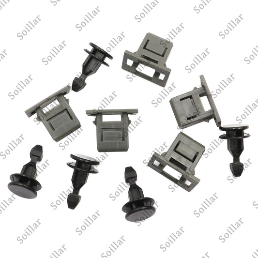 5 Sets Car Striker Engine Bulkhead Cover Retainer Clips For 18-24 Honda Odyssey