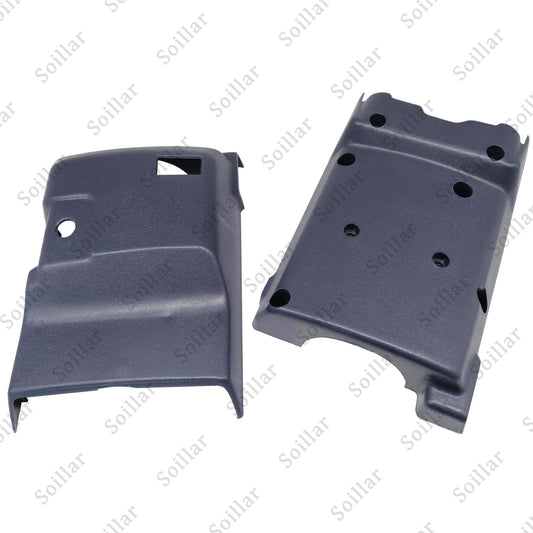 2x Blue Steering Column Cover Fit For 1979-1982 Toyota Pickup Hilux NO TILT