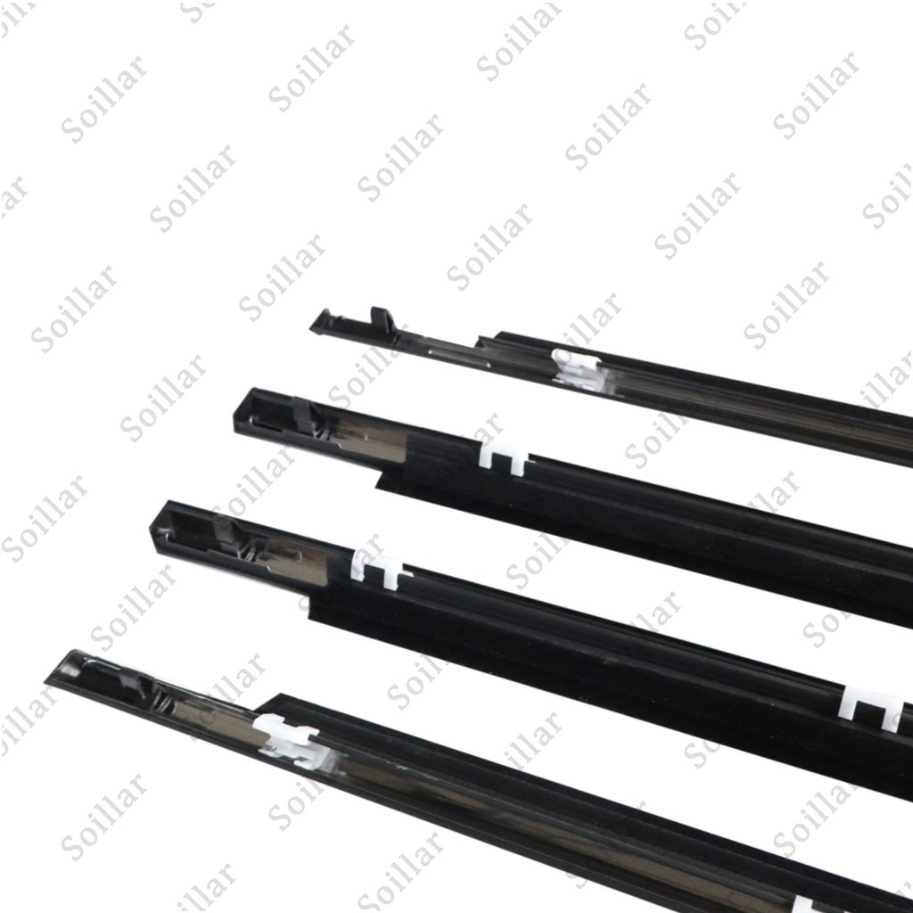 Chrome Front Rear Door Belt Moulding SET For Toyota Camry 2002-2006