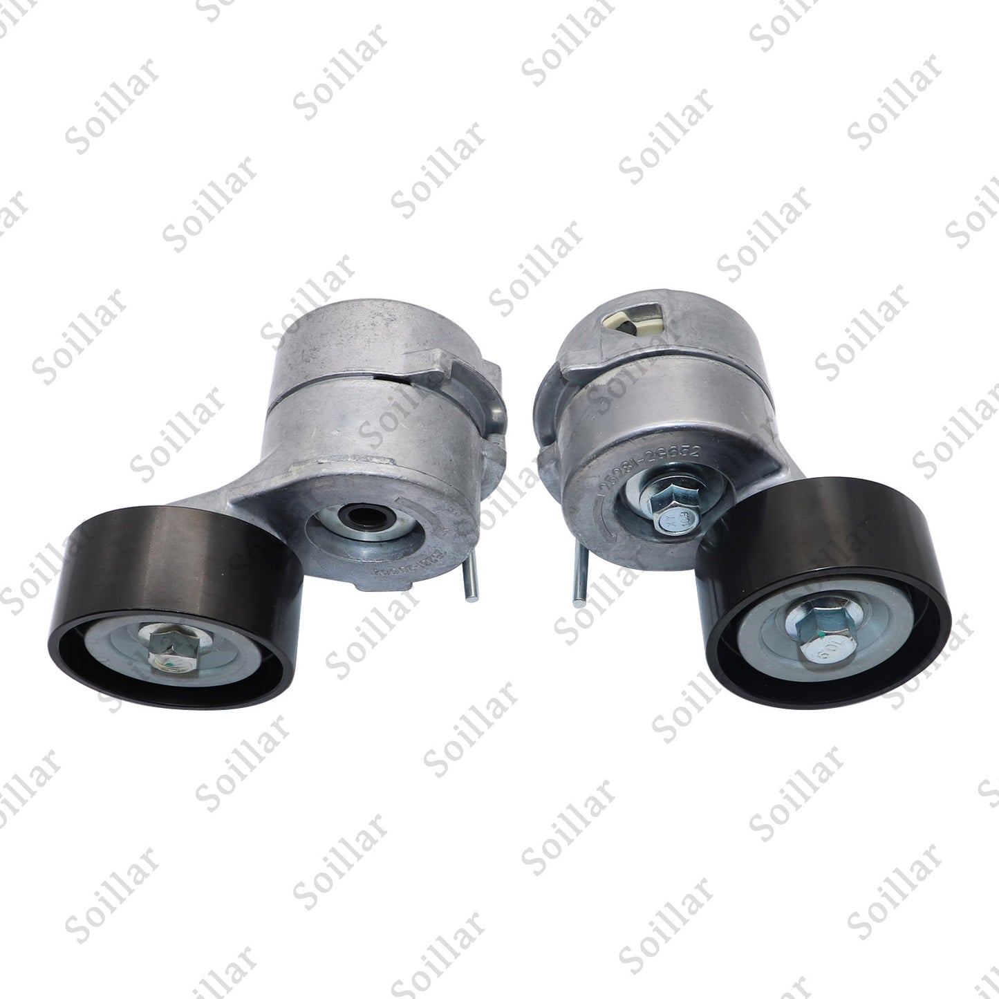 2pcs Engine Belt Tensioner For 2011-15 Sonata Hybrid 2011-16 Optima Hybrid 2.4L