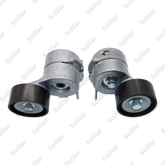 2pcs Engine Belt Tensioner For 2011-15 Sonata Hybrid 2011-16 Optima Hybrid 2.4L