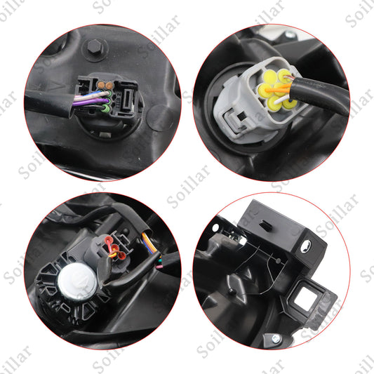 For Mazda CX-5 2022 2023 2024 Non-AFS Model Full LED Driver Left Side Headlight