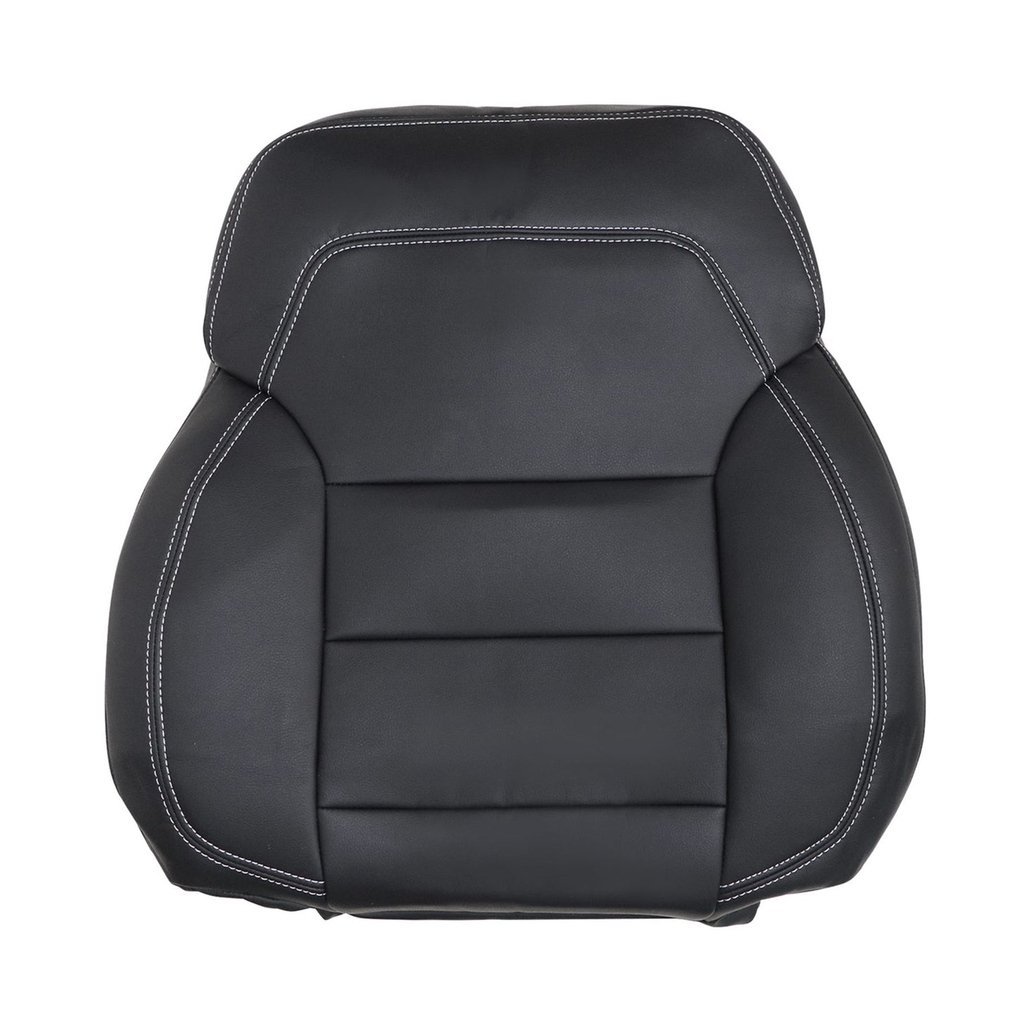 For 2012-2015 Mercedes Benz ML250 ML350 ML400 Driver Bottom & Top Leather Seat Cover Black
