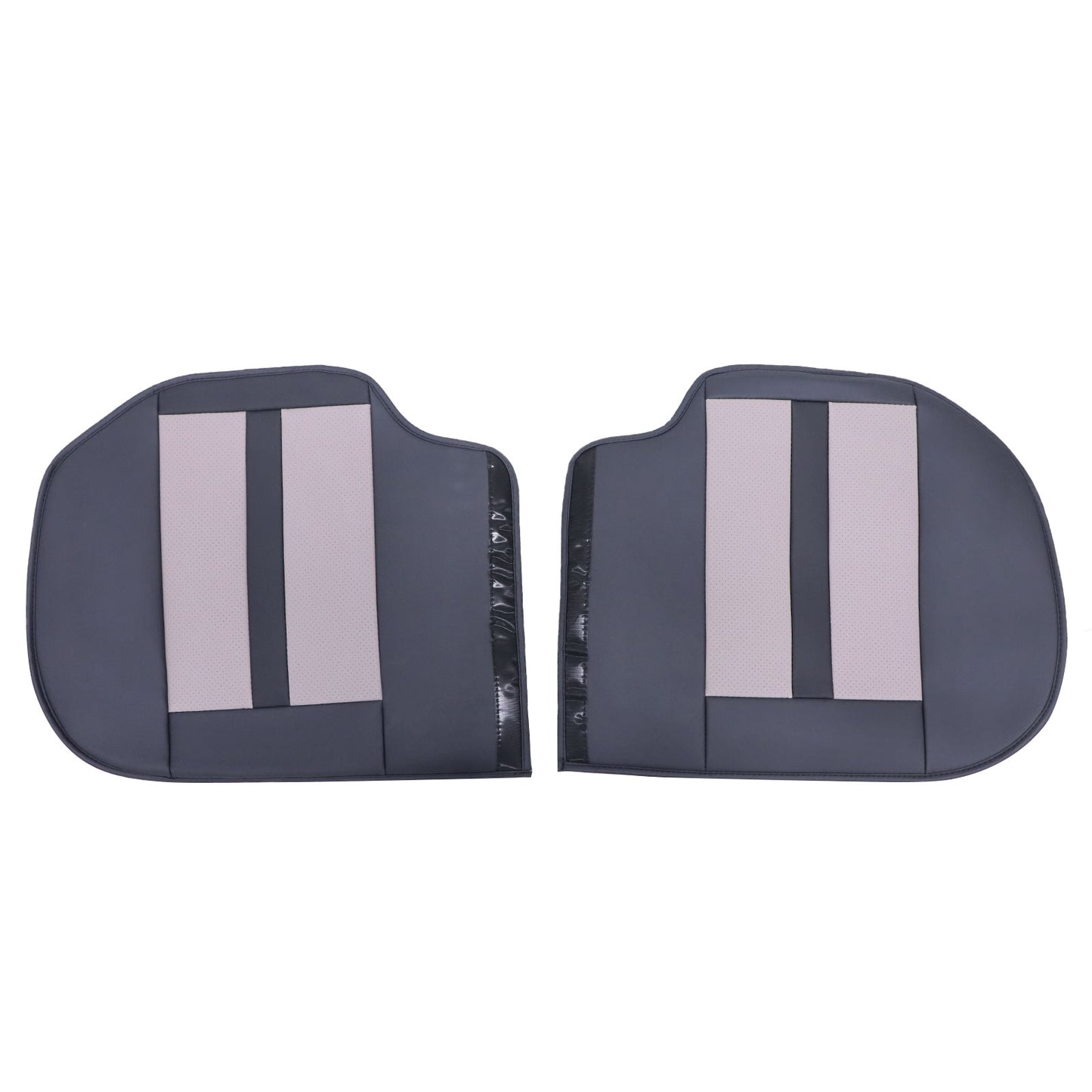 Black Full Surround PU Leather Car Seat Covers For 2003–2024 Toyota 4Runner
