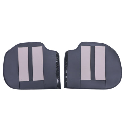 Black Full Surround PU Leather Car Seat Covers For 2003–2024 Toyota 4Runner