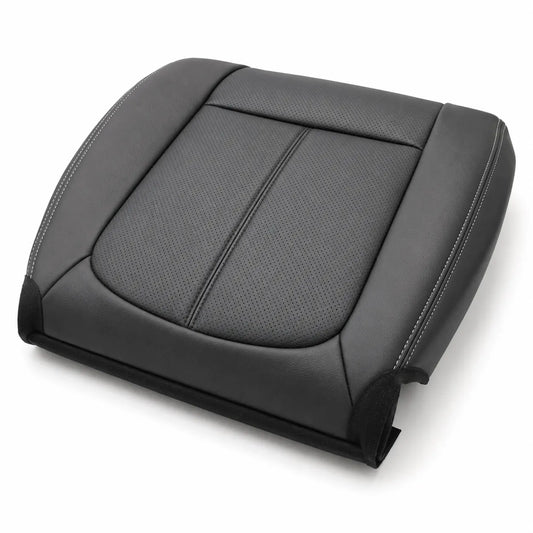 For 2011-2016 Ford F250 F350 Lariat Driver Bottom Perforated Leather Seat Cover