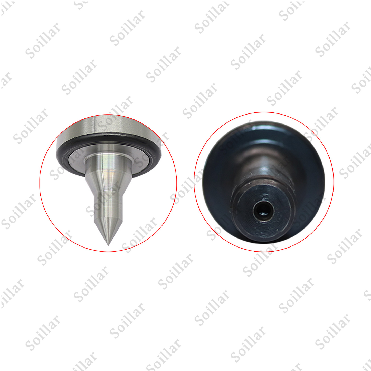 MT2 Live Center For CNC Long Spindle Lathe Tool Morse Taper Precision 0.000197''