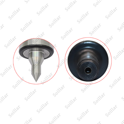 MT2 Live Center For CNC Long Spindle Lathe Tool Morse Taper Precision 0.000197''