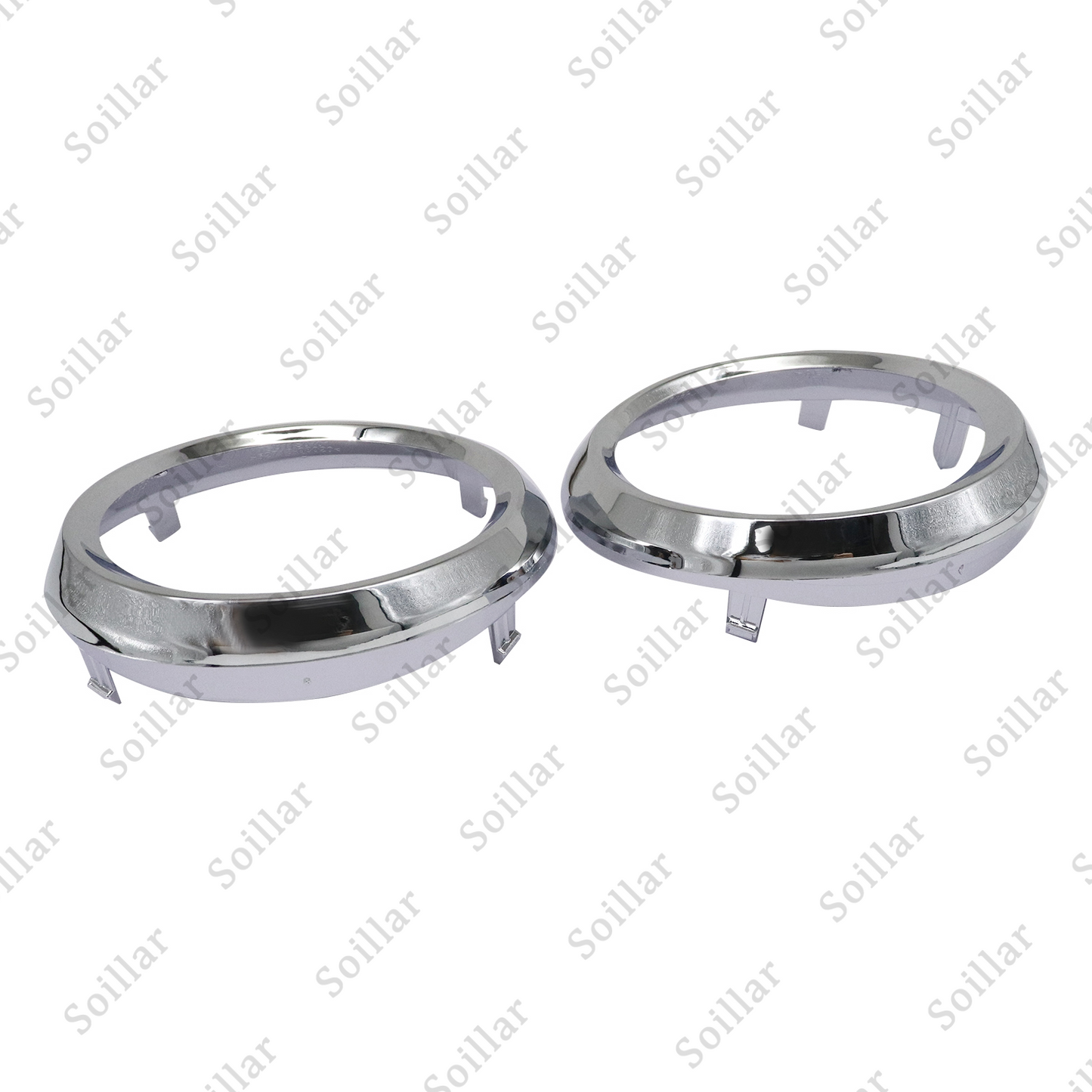 For Toyota Sienna SE Pair Fog Light Lamp Bezel Cover Chrome Trim Rings 2011-2017
