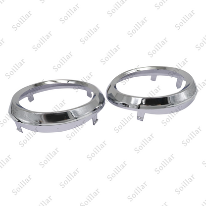 For Toyota Sienna SE Pair Fog Light Lamp Bezel Cover Chrome Trim Rings 2011-2017