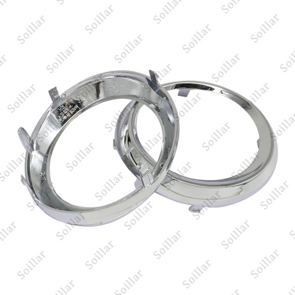 For Toyota Sienna SE Pair Fog Light Lamp Bezel Cover Chrome Trim Rings 2011-2017