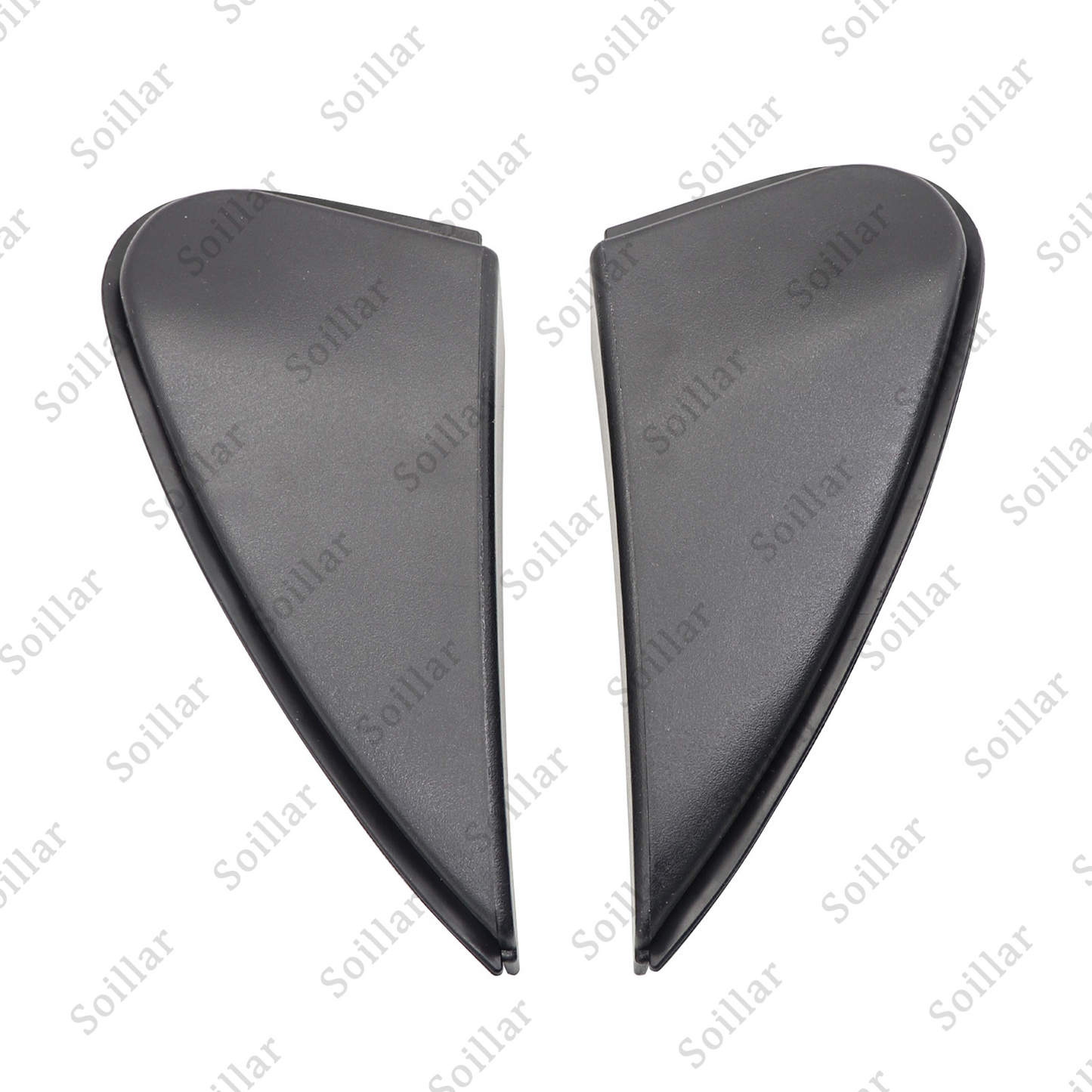 2x Car Side Mirror Corner Triangle Cover Trim Fit Toyota Corolla 2014 2015 2016