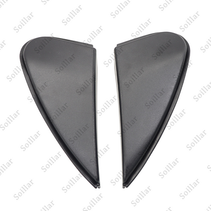 2x Car Side Mirror Corner Triangle Cover Trim Fit Toyota Corolla 2014 2015 2016