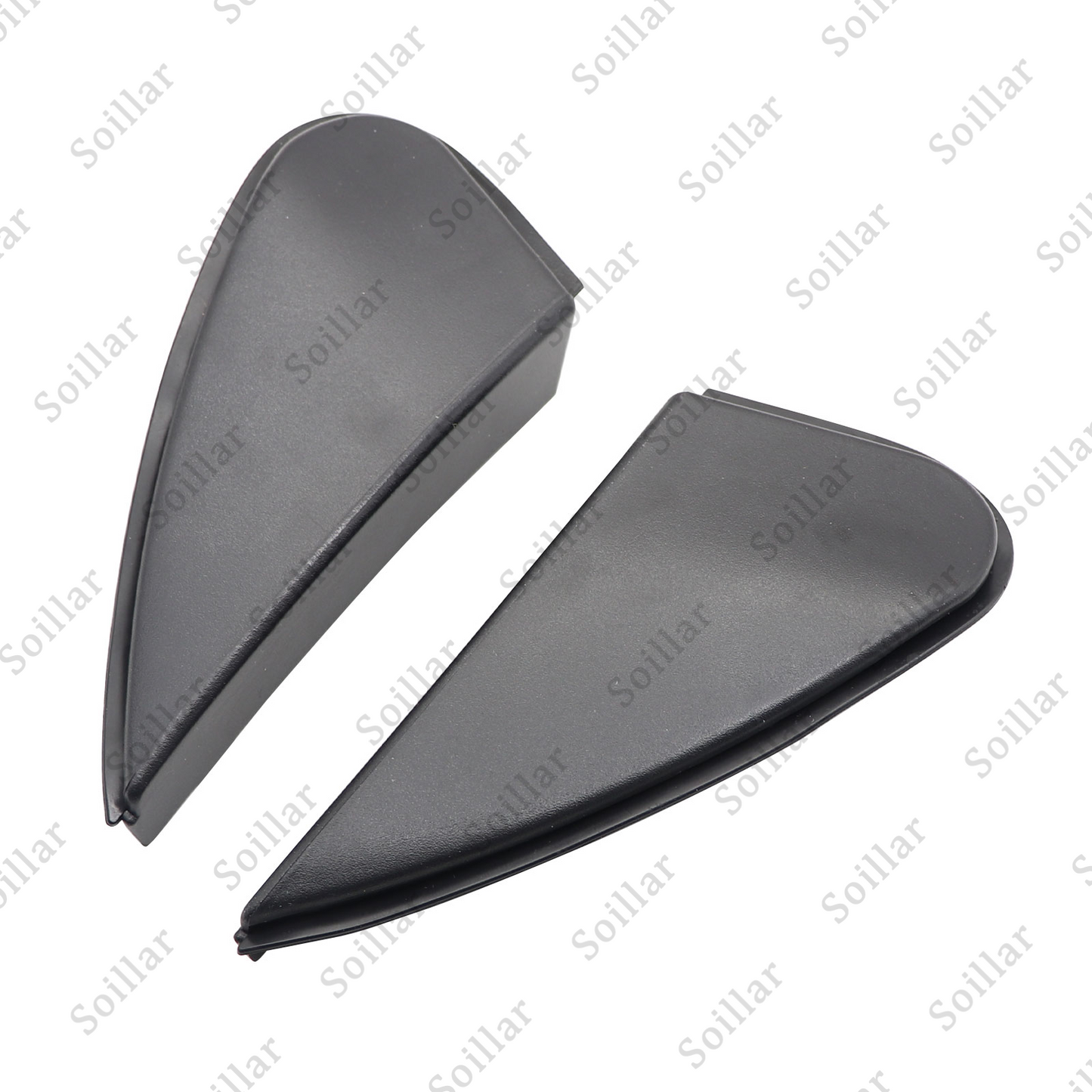 2x Car Side Mirror Corner Triangle Cover Trim Fit Toyota Corolla 2014 2015 2016