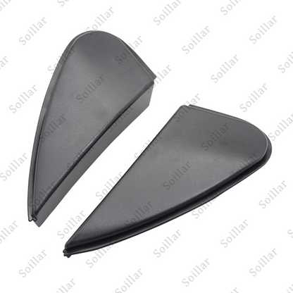 2x Car Side Mirror Corner Triangle Cover Trim Fit Toyota Corolla 2014 2015 2016