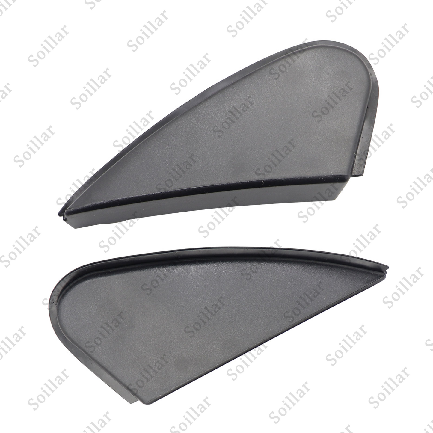 2x Car Side Mirror Corner Triangle Cover Trim Fit Toyota Corolla 2014 2015 2016
