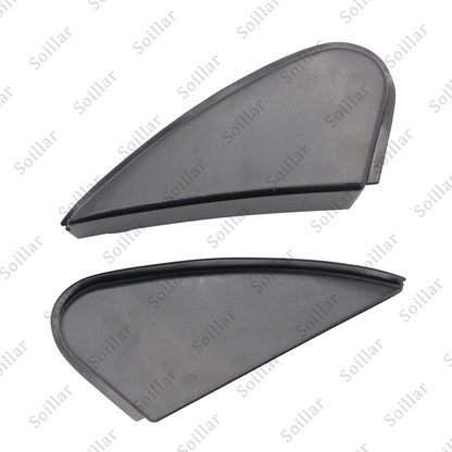 2x Car Side Mirror Corner Triangle Cover Trim Fit Toyota Corolla 2014 2015 2016