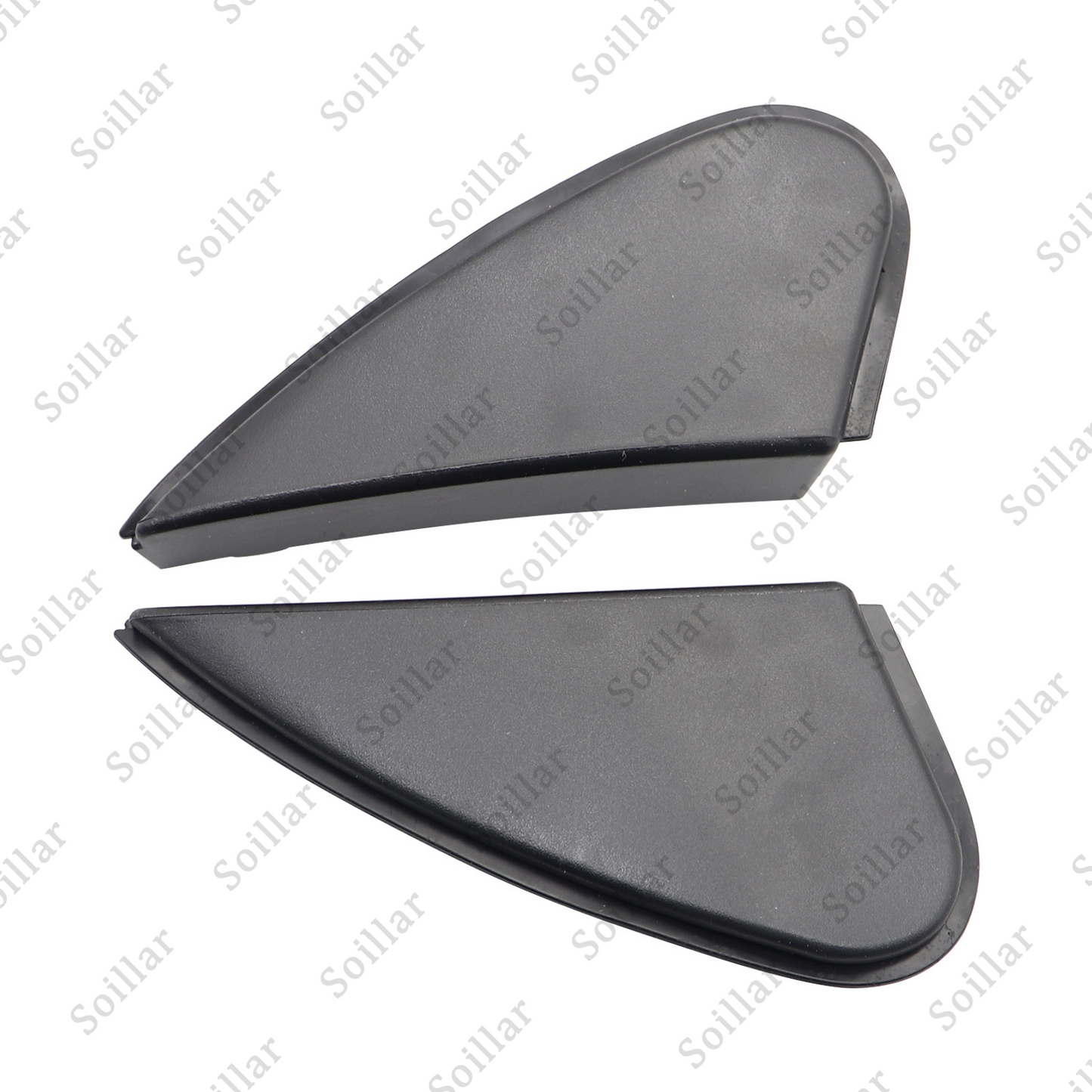 2x Car Side Mirror Corner Triangle Cover Trim Fit Toyota Corolla 2014 2015 2016