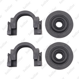 Upper Radiator Mount Bracket & Bushing 2Set For Nissan Maxima Quest Rogue Altima