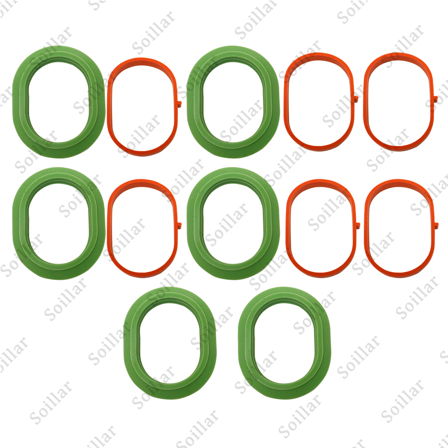 For 2012-2018 Mercedes-Benz E350 C350 C300 E400 3.5L Intake Manifold Gasket Set