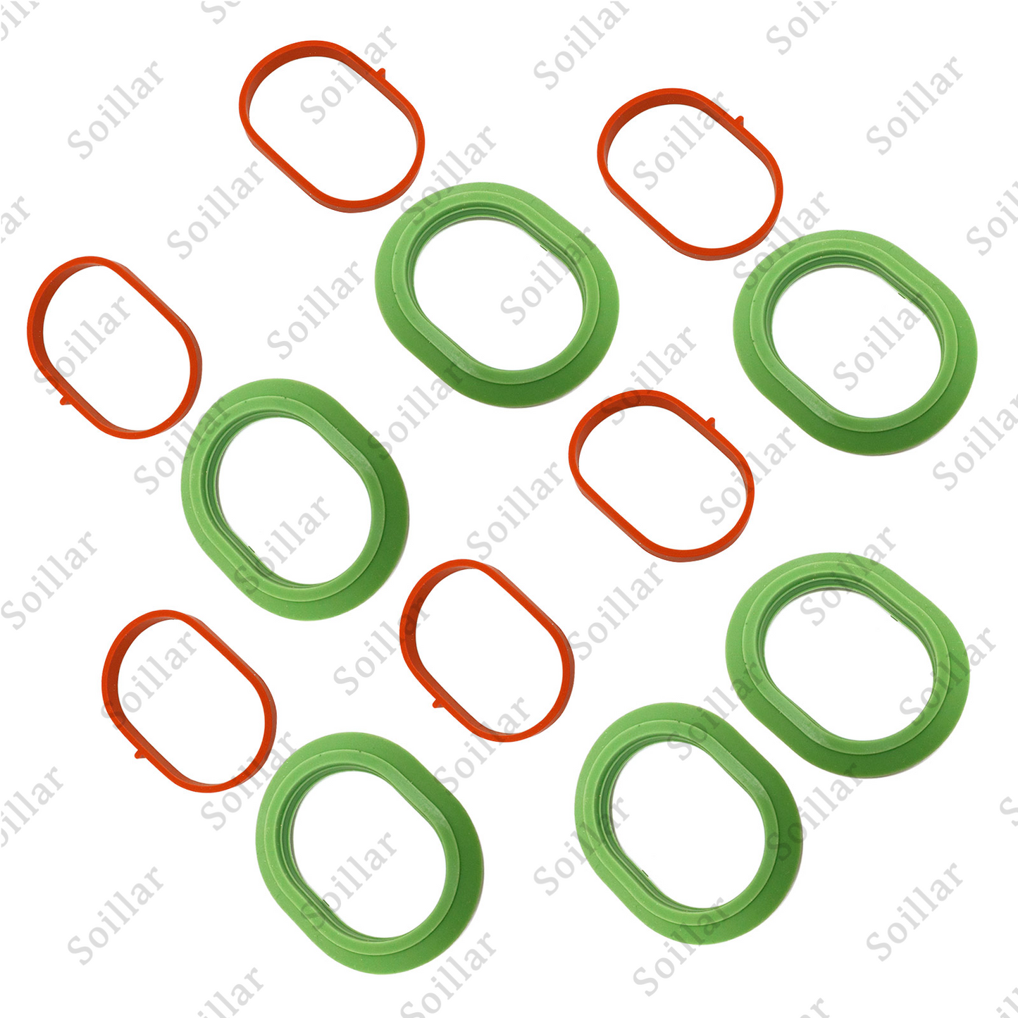 For 2012-2018 Mercedes-Benz E350 C350 C300 E400 3.5L Intake Manifold Gasket Set