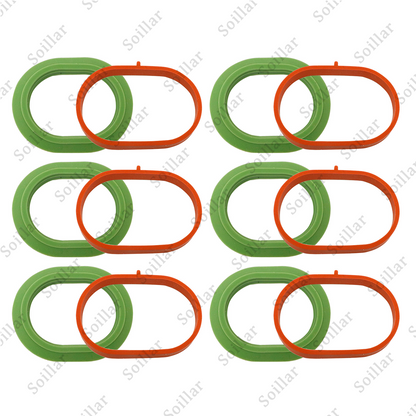 For 2012-2018 Mercedes-Benz E350 C350 C300 E400 3.5L Intake Manifold Gasket Set