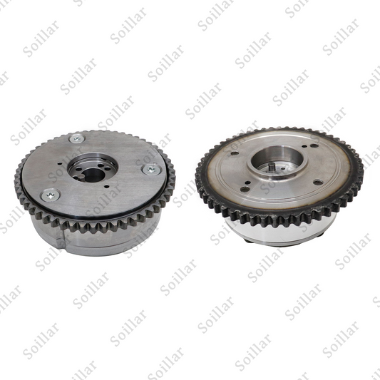New Engine Exhaust & Intake CVVT Camshaft Gear Fits Elantra 2017-2020 Kona 2.0L