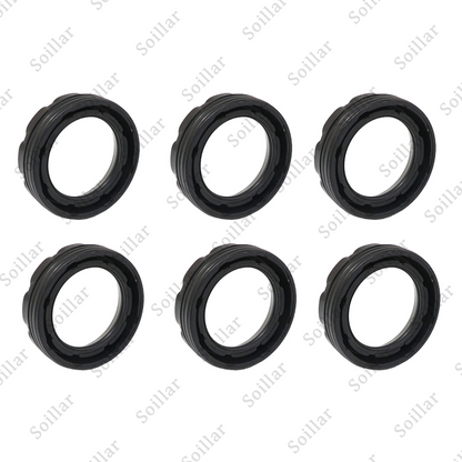 6PCS Spark Plug Seal Gasket Fits 11-24 Jeep Wrangler/Cherokee 5184778AB