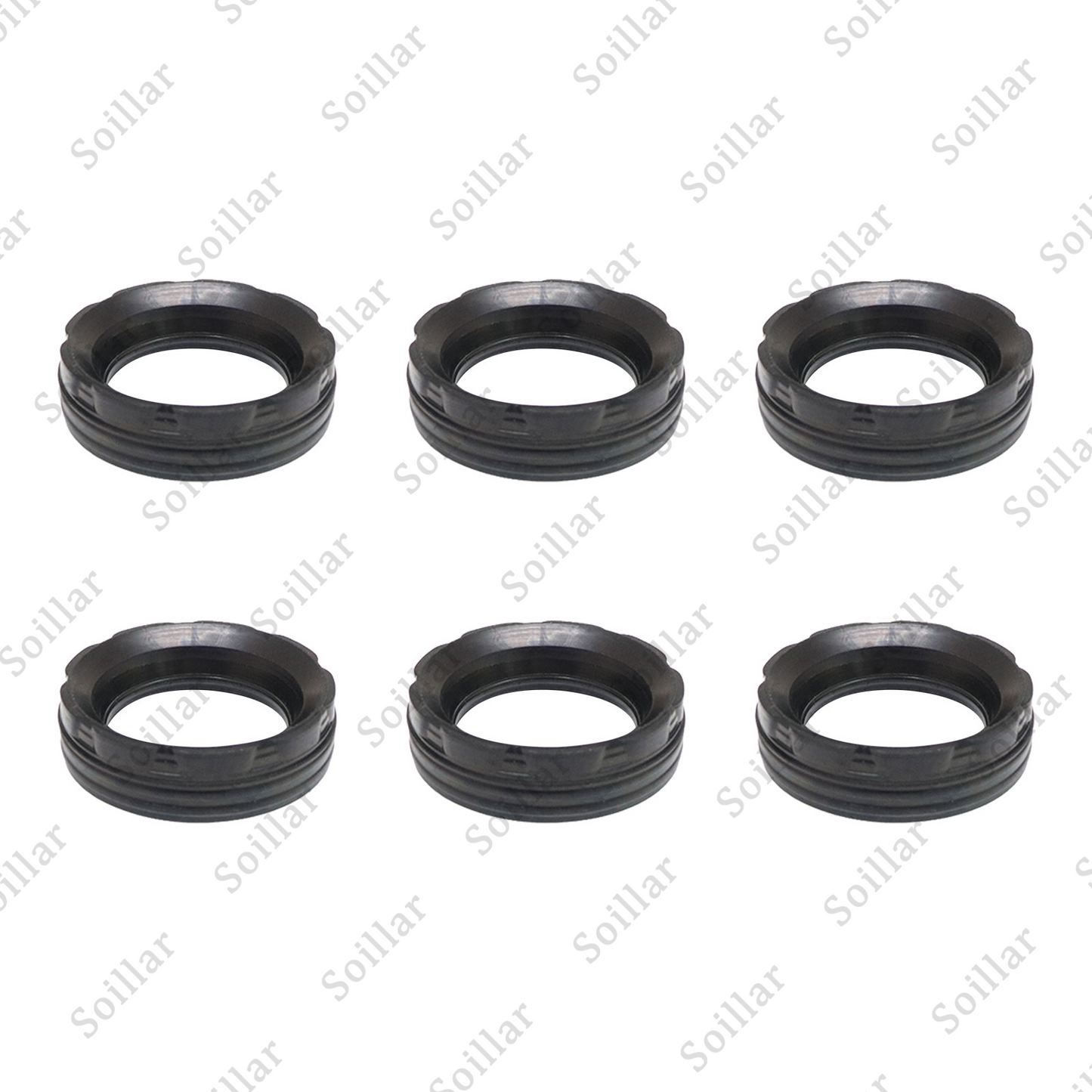6PCS Spark Plug Seal Gasket Fits 11-24 Jeep Wrangler/Cherokee 5184778AB